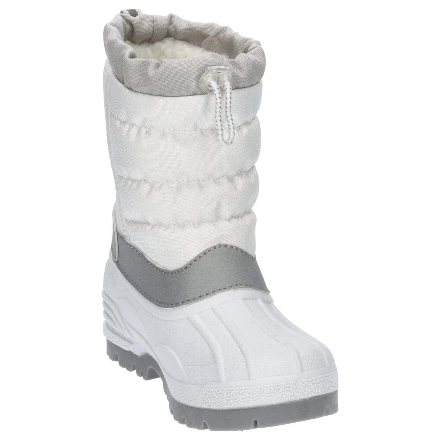 Детские зимние ботинки с высоким голенищем Cmp Kids Hanki 3.0, Weiss Grau — фото 2
