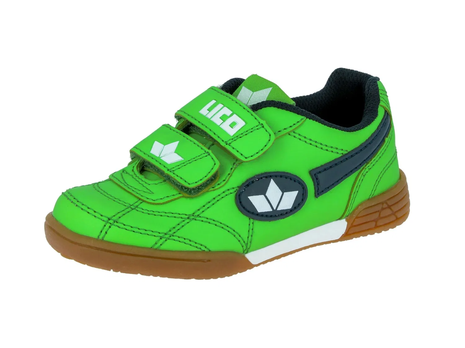 Детские кроссовки для мальчиков Lico Bernie, Green Marine White