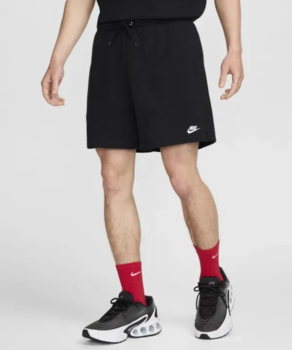 Шорты повседневные Flow, Nike, черный/белый