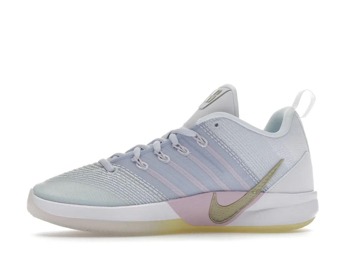 Детские кроссовки для баскетбола Nike Sabrina 3 Nike, White/Dusty Purple/Football Grey/Bleached Lilac/Barely Green/Alabaster — фото 3
