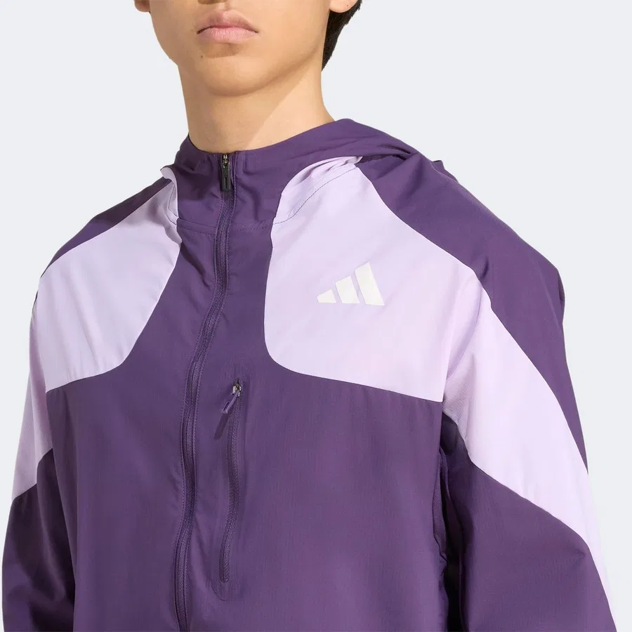 Ветровка для бега Adizero Performance JV7183 adidas, Фиолетовый — фото 4