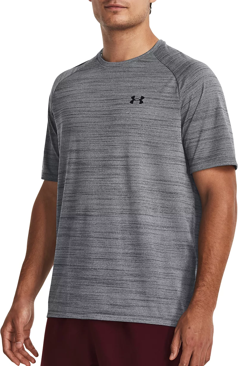 

Мужская футболка с коротким рукавом Under Armour Tech 2.0, цвет Pitch Gray Tiger Tech