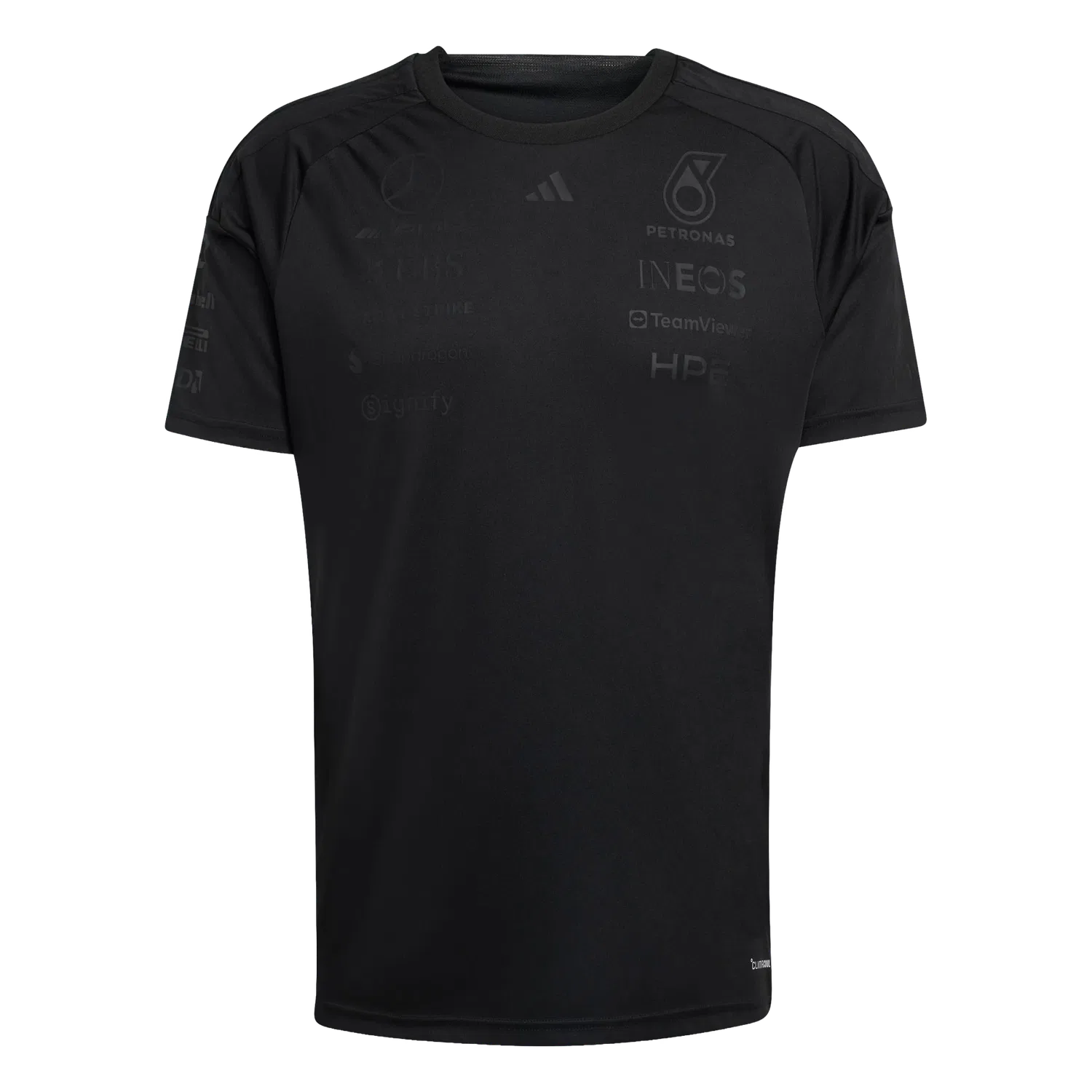 Мужское облегающее трико Mercedes-AMG Petronas Formula 1 Team Adidas, черный