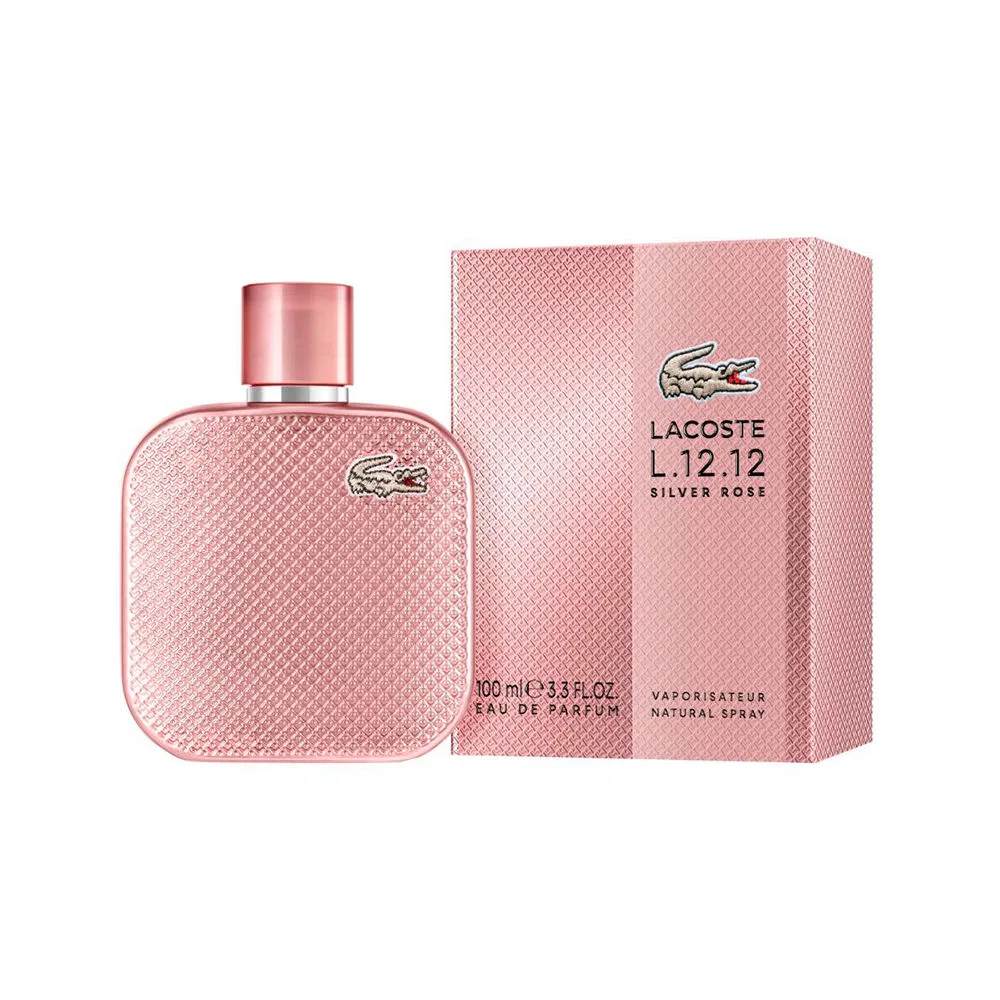 Парфюмированная вода для женщин Eau de Parfum 100 мл L.12.12 SILVER ROSE Lacoste — фото 2