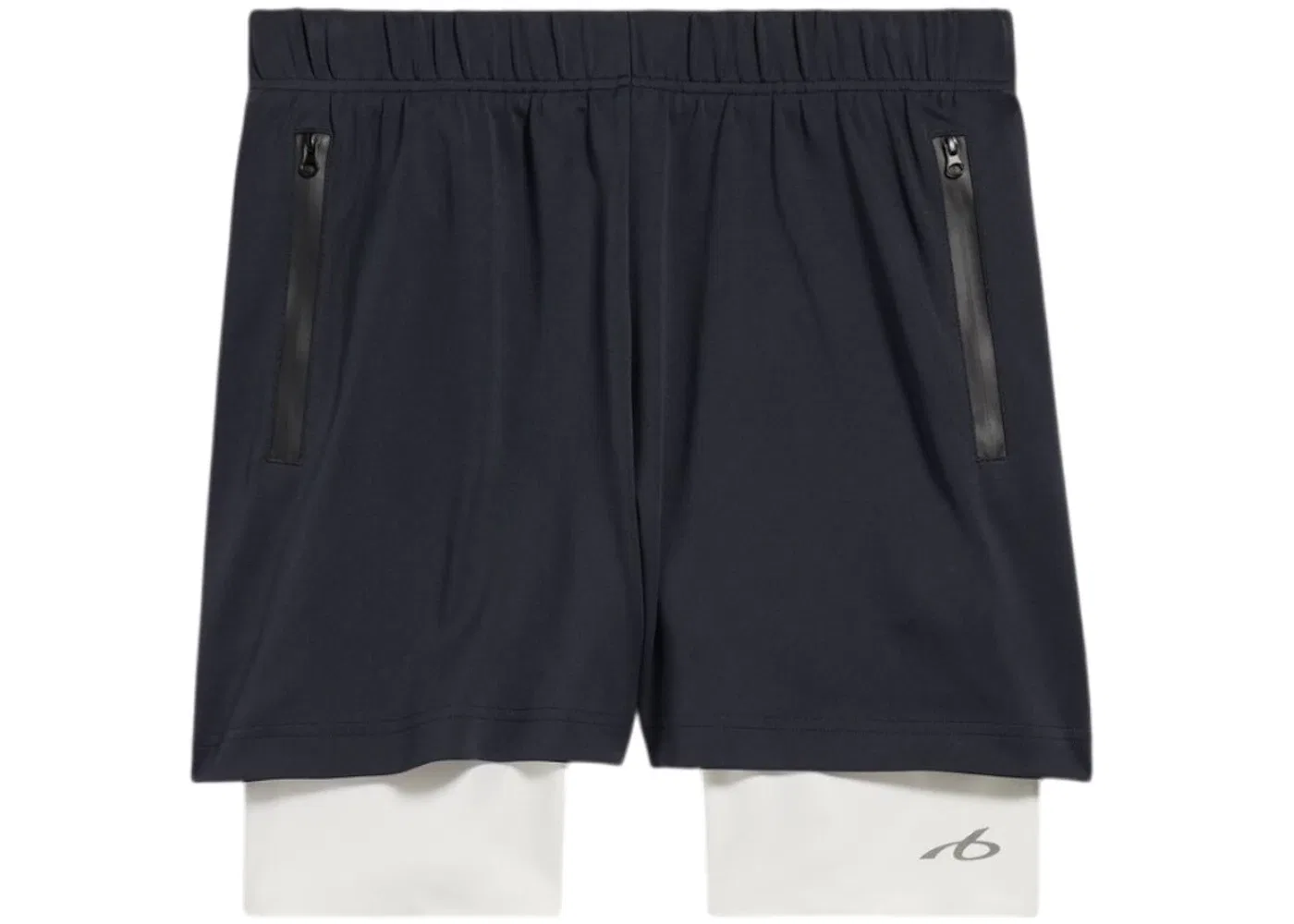 Мужские шорты с принтом Shorts Balenciaga, Navy/White
