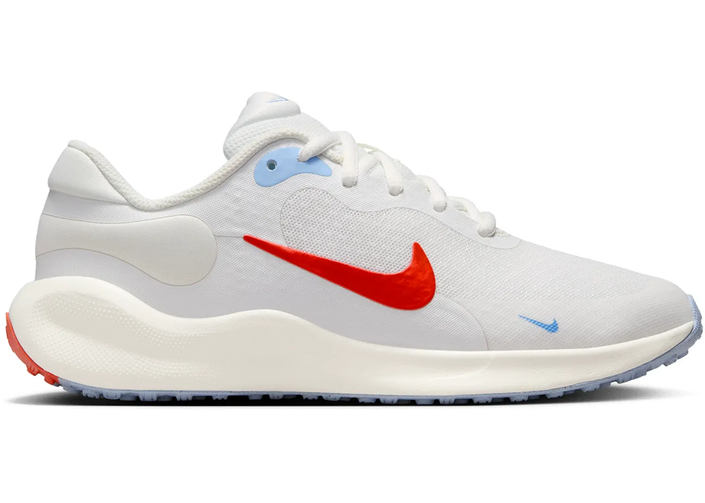 Детские кроссовки Lifestyle Nike Revolution 7, Summit White/Sail/Psychic Blue/Picante Red
