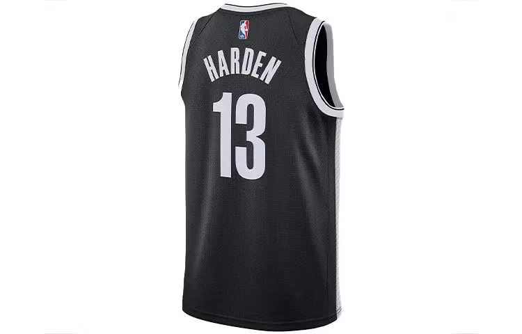 Джерси баскетбольное Brooklyn Nets James Harden 13 Nike, черный