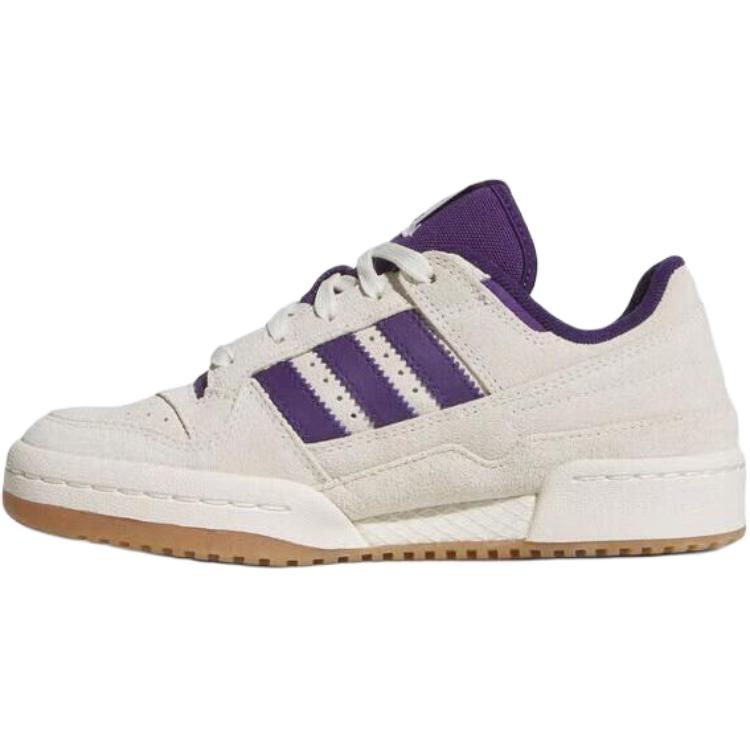 Adidas Originals Форум низкие детские баскетбольные кроссовки beige purple подростки — фото 3
