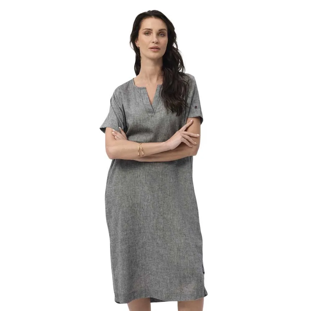 

Платье Redgreen Dahlia short sleeve midi, серый