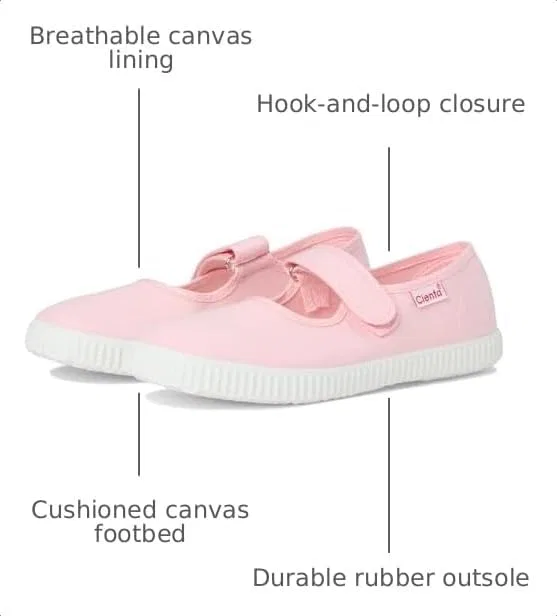 Детские туфли Мэри Джейн для девочек Cienta, Light Pink — фото 3