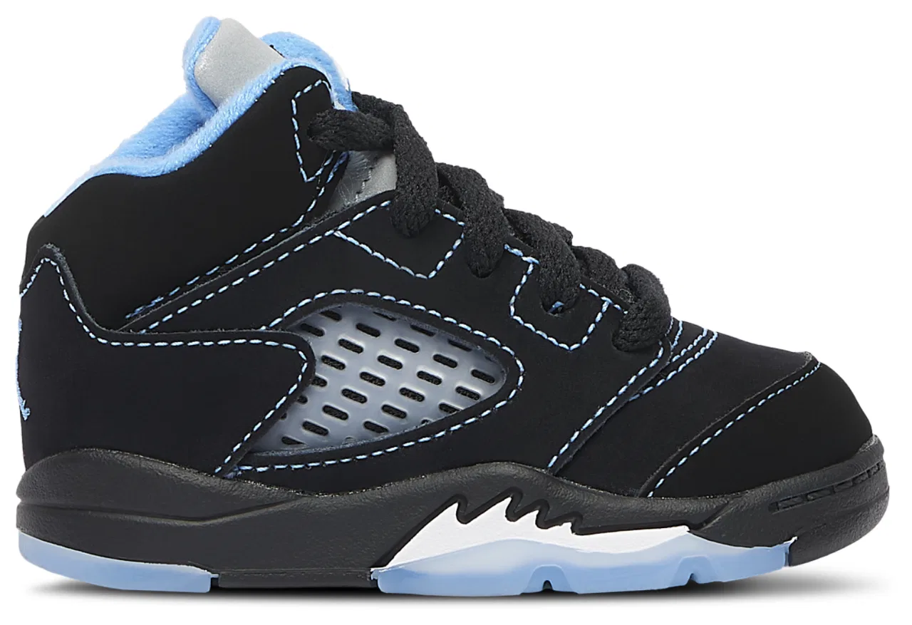 Кроссовки для мальчиков Jordan Retro 5, черный/синий