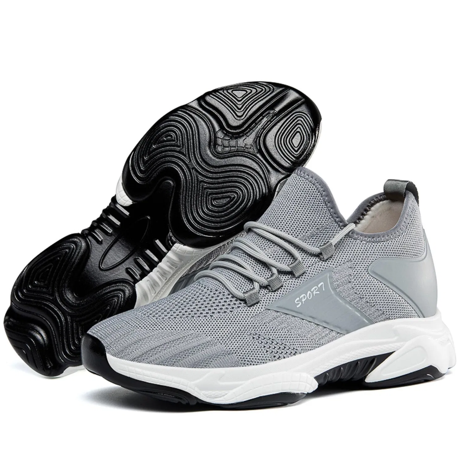 Детские кеды на платформе с цветом Grigio WWricotta, Grigio — фото 3