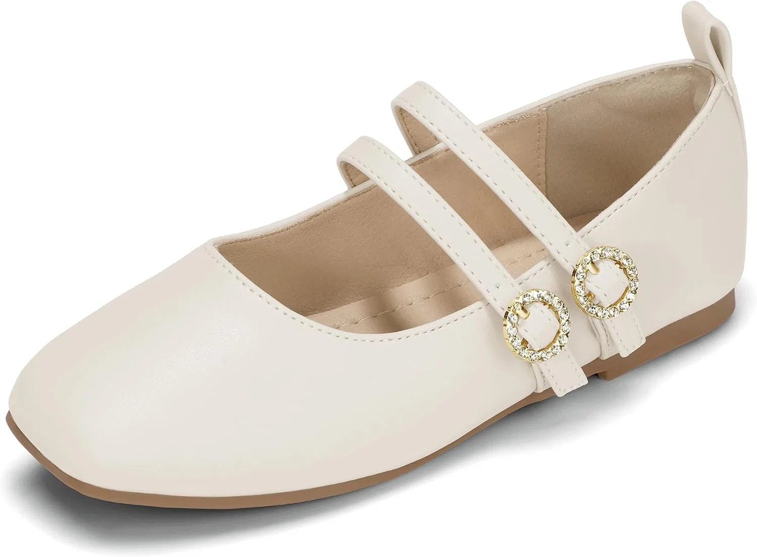 Детские балетки для девочек Hehainom, Beige