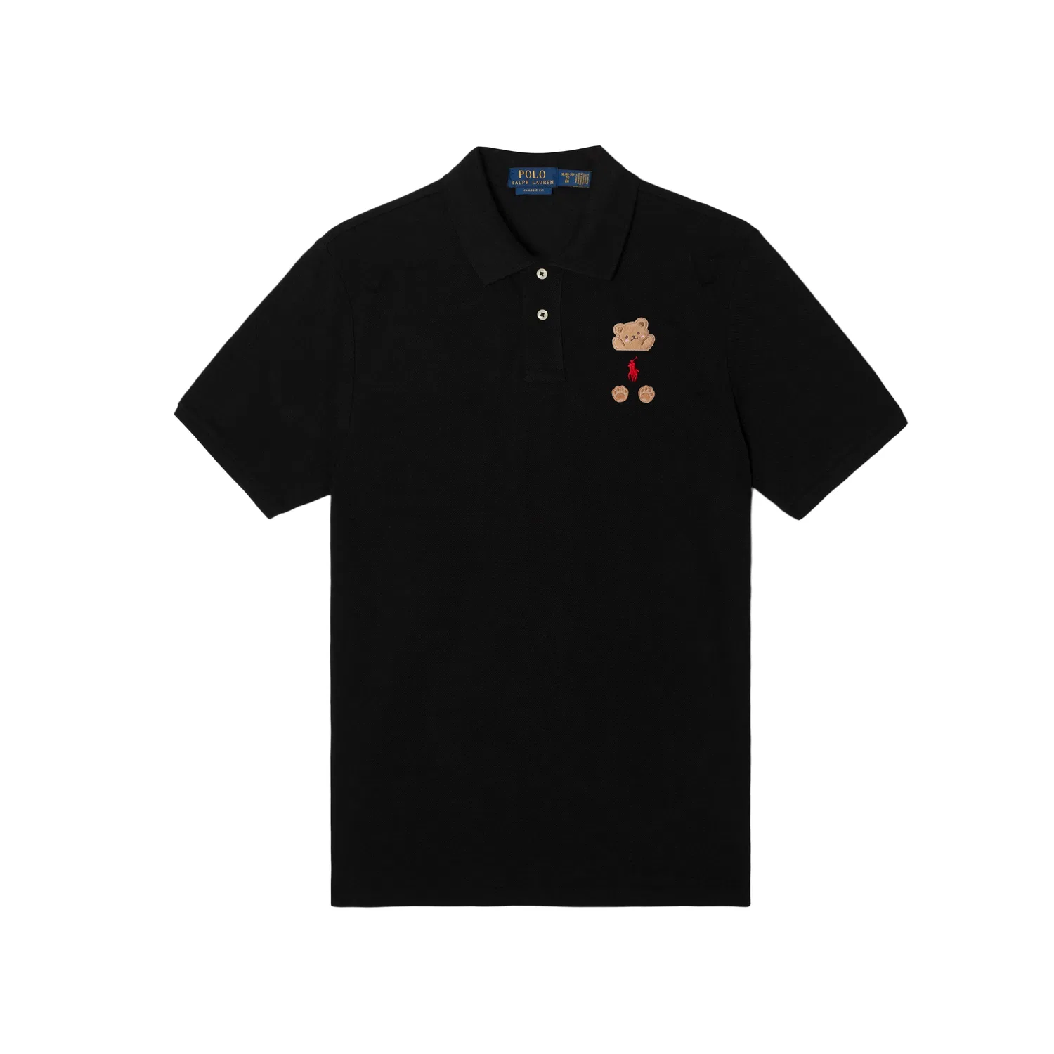 Детское поло-рубашка с воротником и погонами Polo Ralph Lauren, Collar Epaulet — фото 3