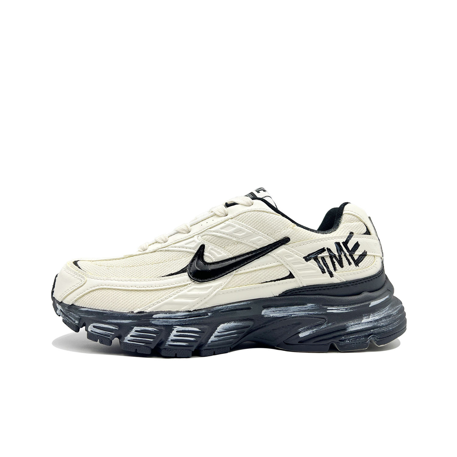 

Nike Кроссовки для бега низкие unisex инициирующие амортизацию, устойчивые к износу ecru