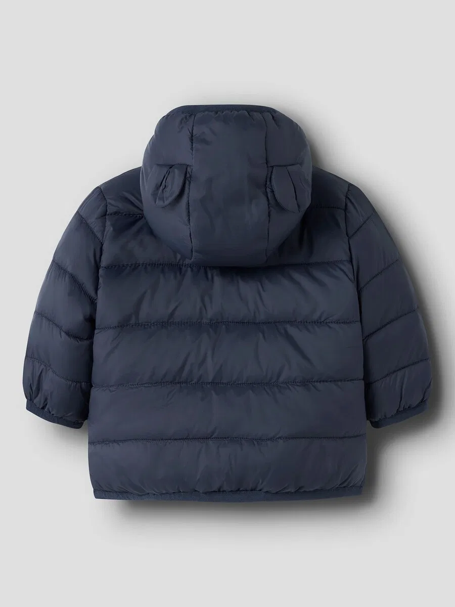 Куртка NAME IT Between-Season Jacket 'NBMMarble' темно-синего цвета — фото 2
