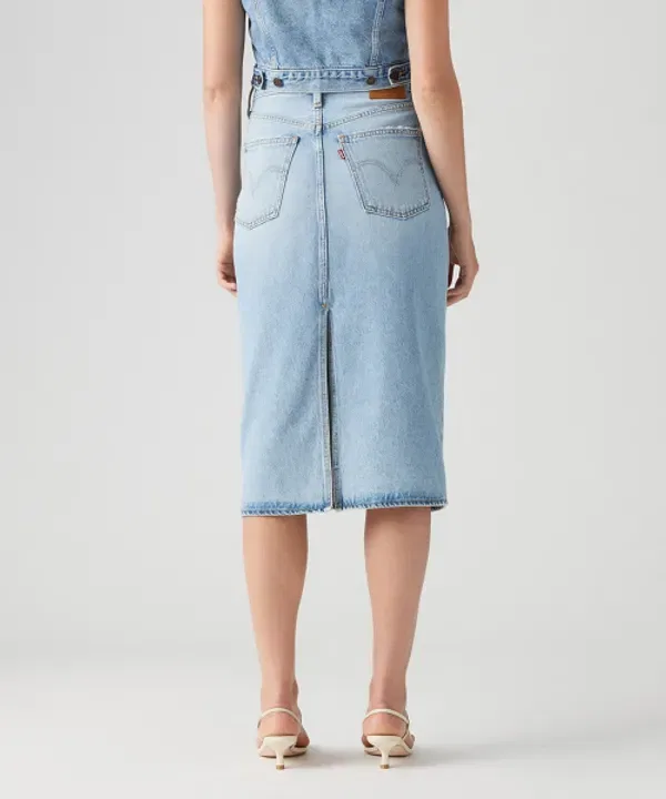 Юбка макси с разрезом, высокая талия, Levi'S — фото 3