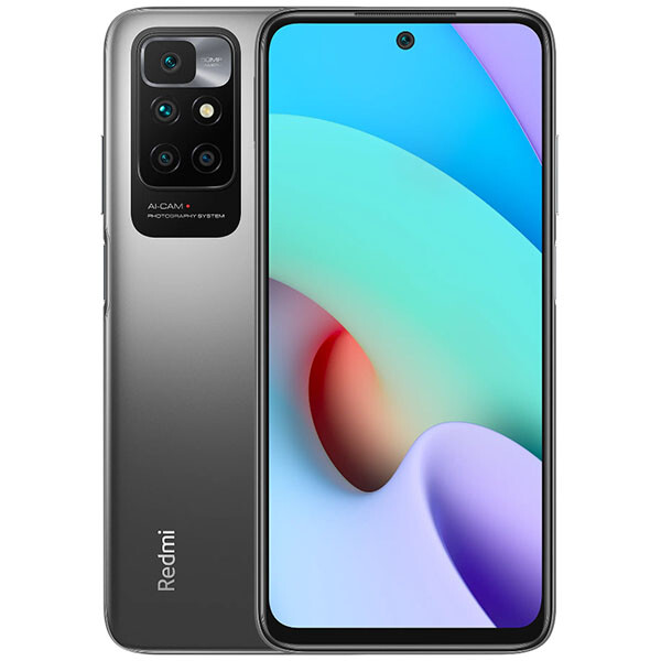 

Смартфон Xiaomi Redmi 10, 4/128 ГБ, серый