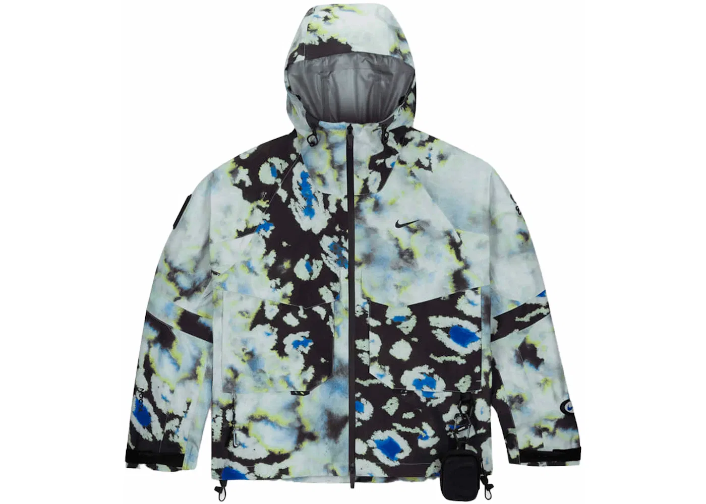 Мужская куртка с принтом Opal Deep Cover Nike, Off White/Night Silver