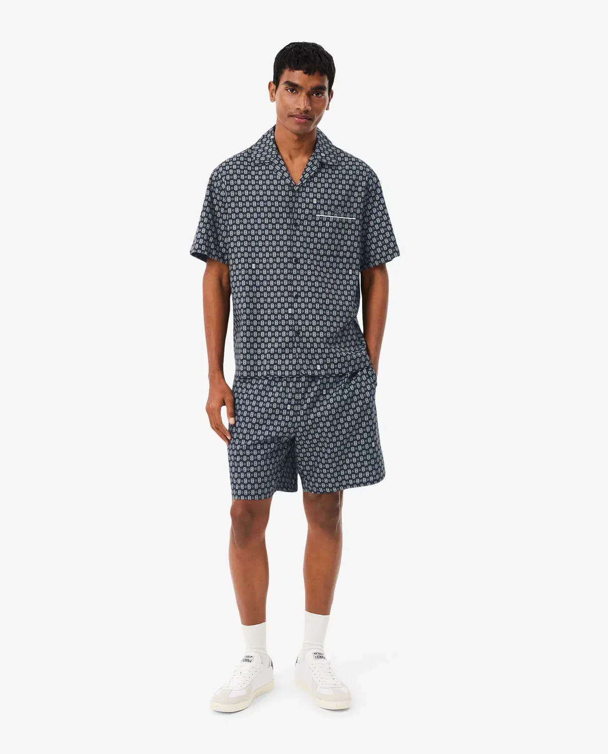 Мужские шорты свободного кроя Lacoste, Azul Marino