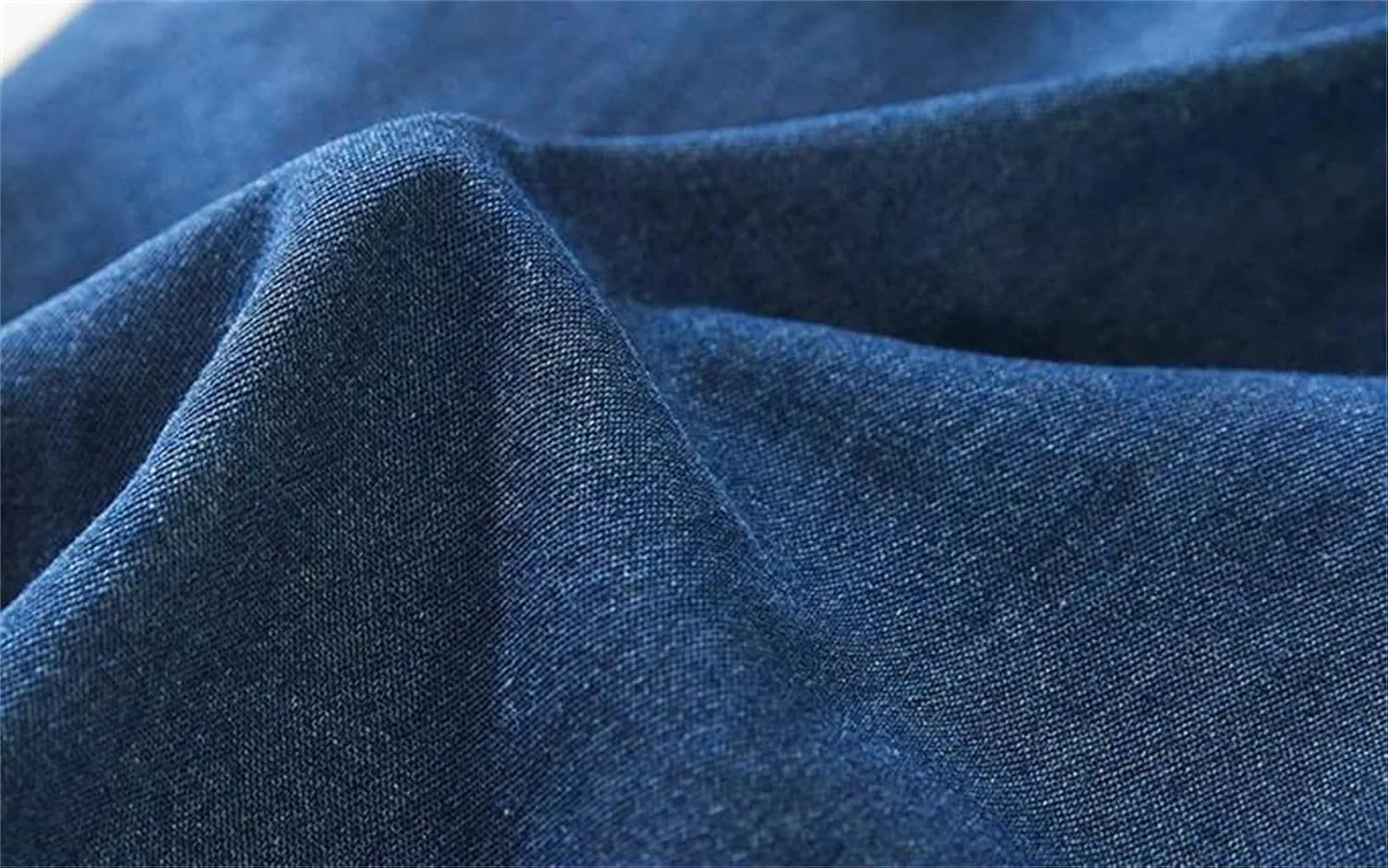 Женское джинсовое платье миди A-силуэта на молнии, 1956 Denim Blue — фото 2