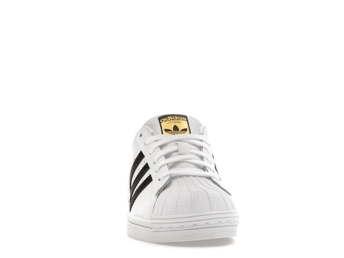 Детские кроссовки Lifestyle Superstar Adidas, Cloud White Core Black Cloud White — фото 2