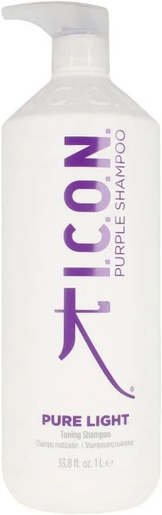Оттеночный шампунь Pure Light Toning Shampoo 1000 мл, I.C.O.N.