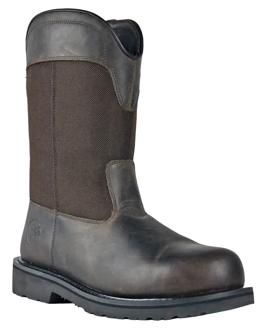 Мужские рабочие ботинки Ridge с композитным носком Hoss Boot Company, коричневый