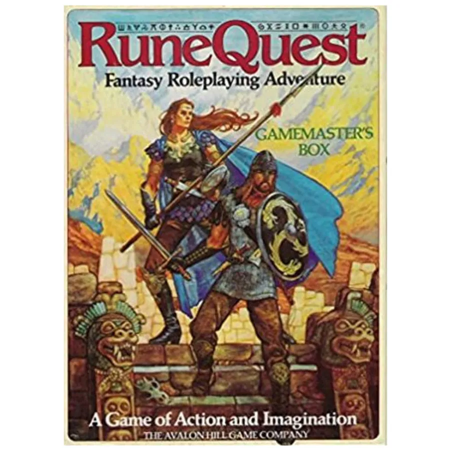 

Бокс-сет RuneQuest GameMaster's Box (3rd Edition), RuneQuest (Avalon Hill)