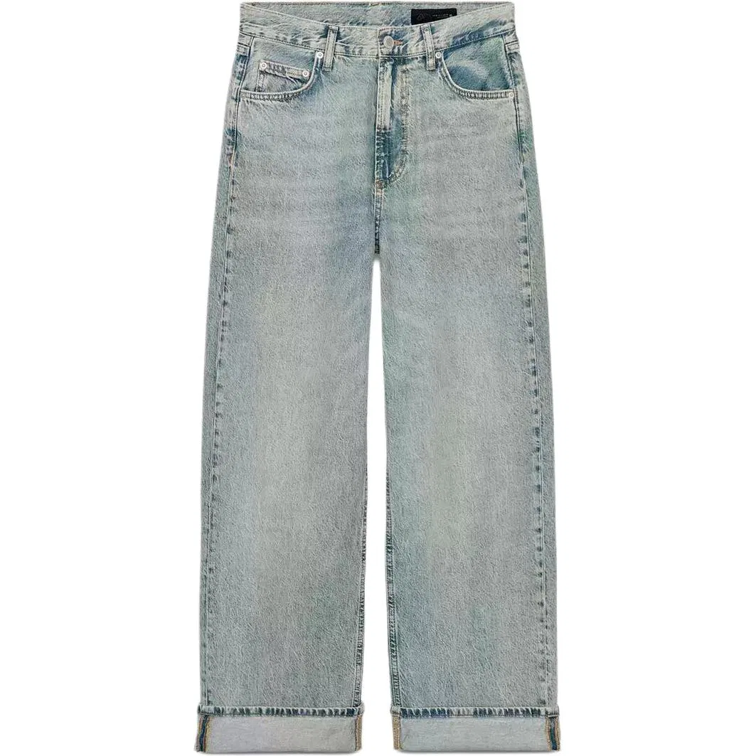 Женские джинсы свободного кроя Light Blue ZARA