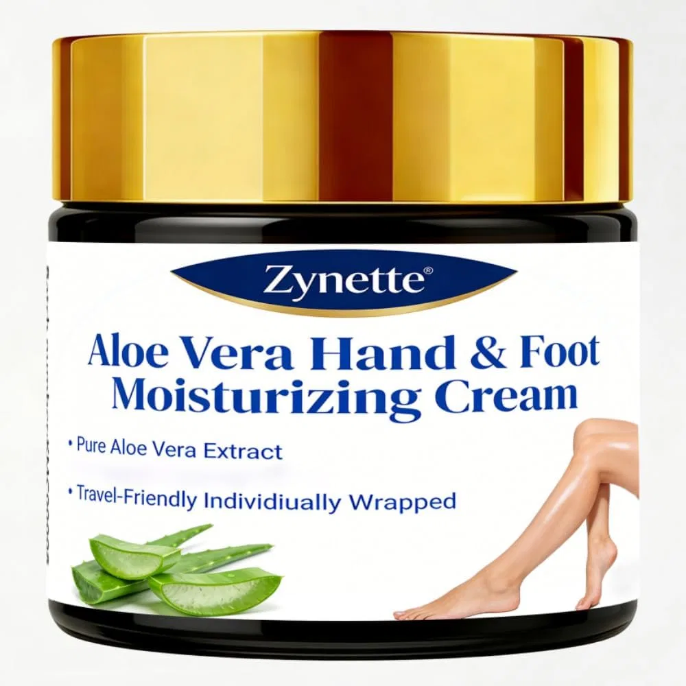 Крем для рук и ног увлажняющий Zynette, 1 шт., Aloe Vera
