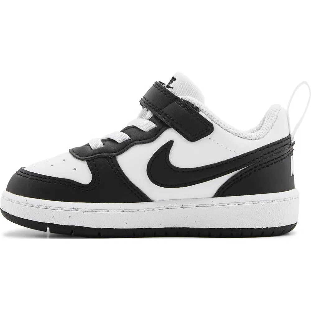 Детские кроссовки Kids' court borough low recraft для малышей Nike, Black/White — фото 3