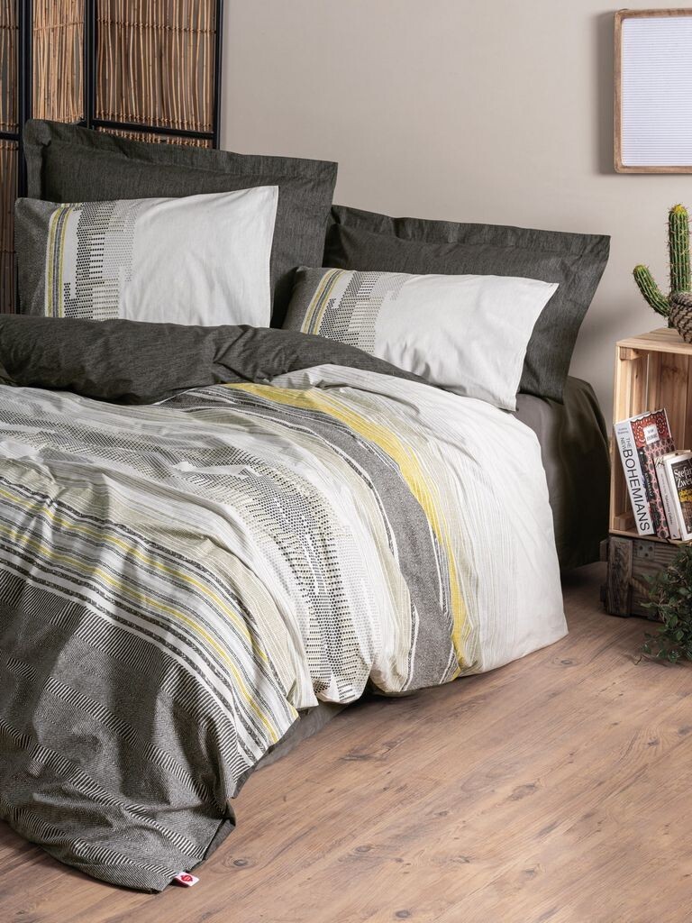 

L'Essentiel Linge de Maison, Taron - Mink, комплект двойного пододеяльника Ranforce (DE), норка, 100% ХЛОПОК RANFORCE, 200 x 200 см