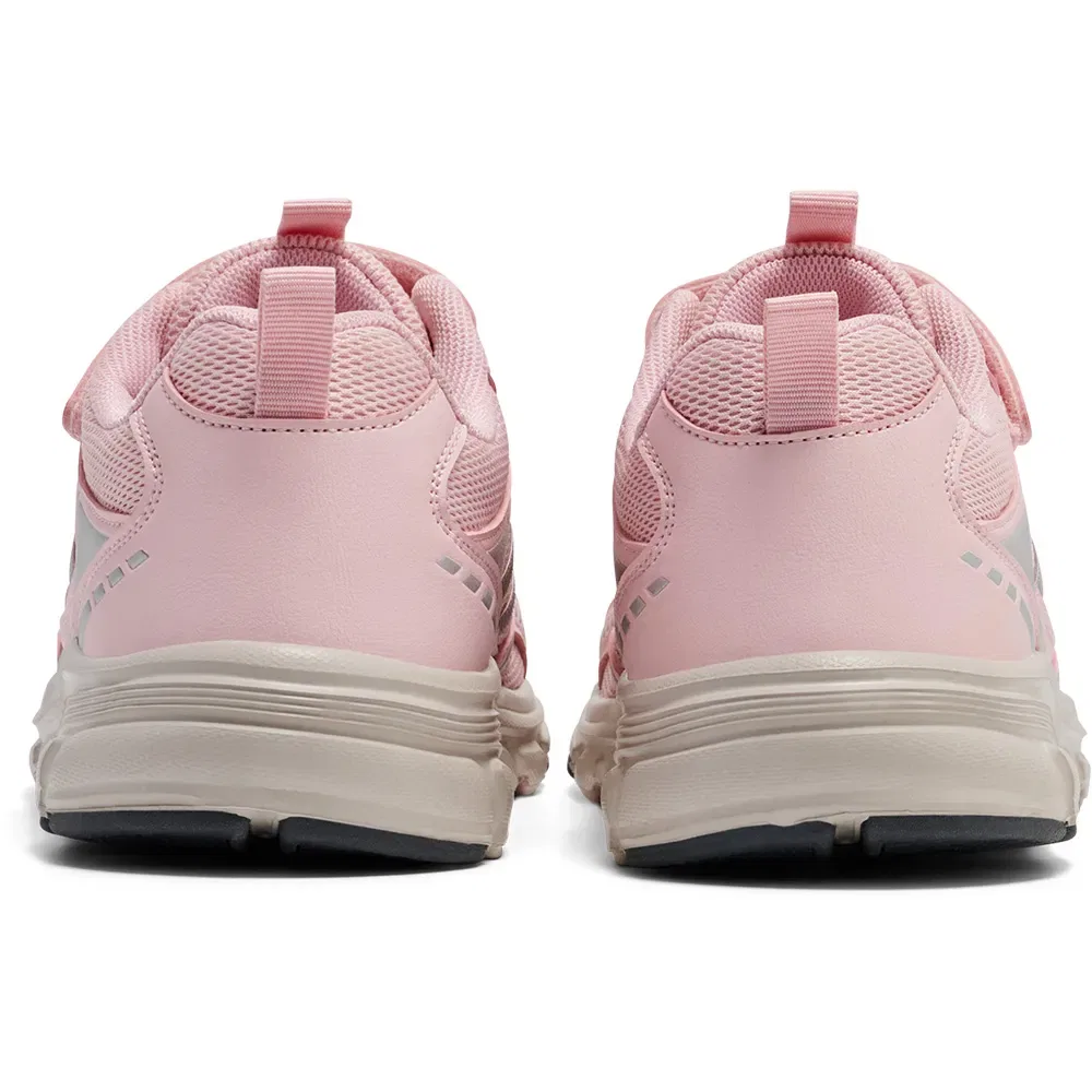 Детские кроссовки для девочек с эластичными шнурками Effort One VC Hummel, Pink — фото 4