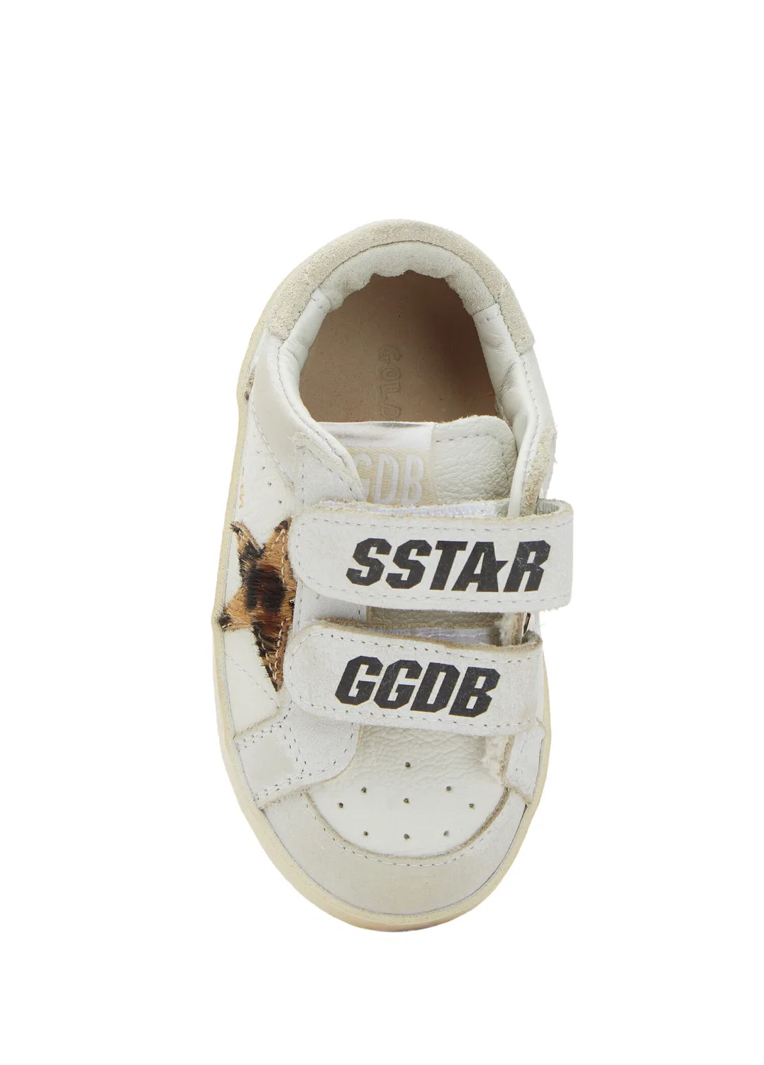 Кроссовки детские Golden Goose Old School, multicolor white — фото 4