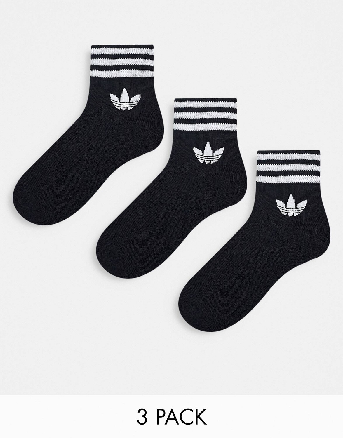 

Мужские носки Adidas Originals Adicolor Trefoil, черный/белый