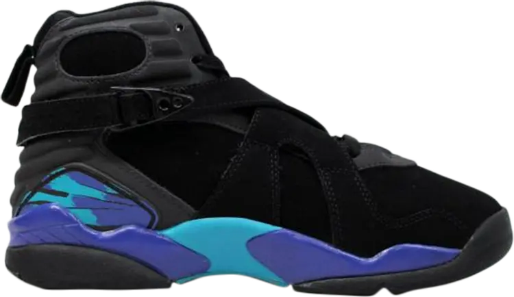 

Кроссовки Air Jordan 8 Retro GS Aqua 2007, черный
