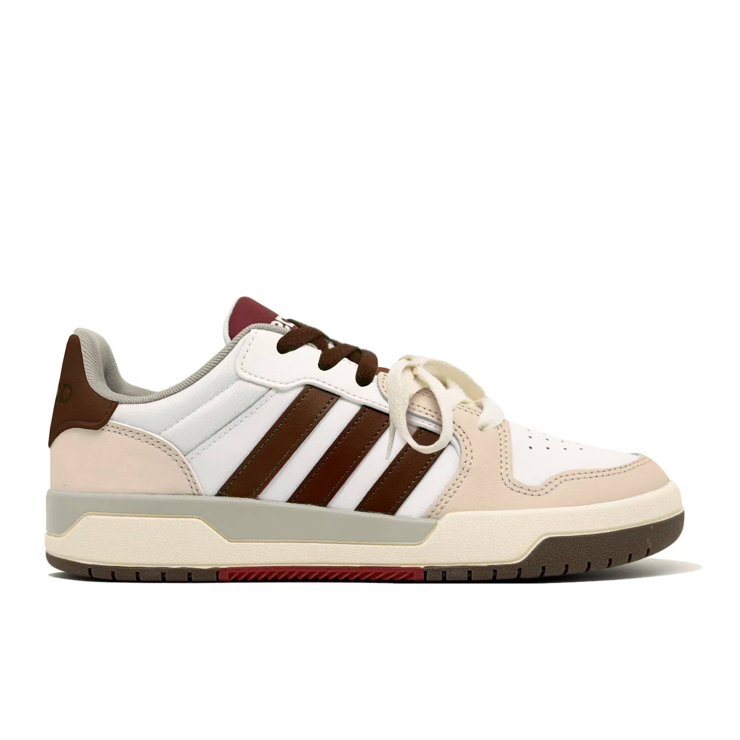 Детские кроссовки-скейтборд с принтом Adidas ENTRAP, Black Red — фото 3