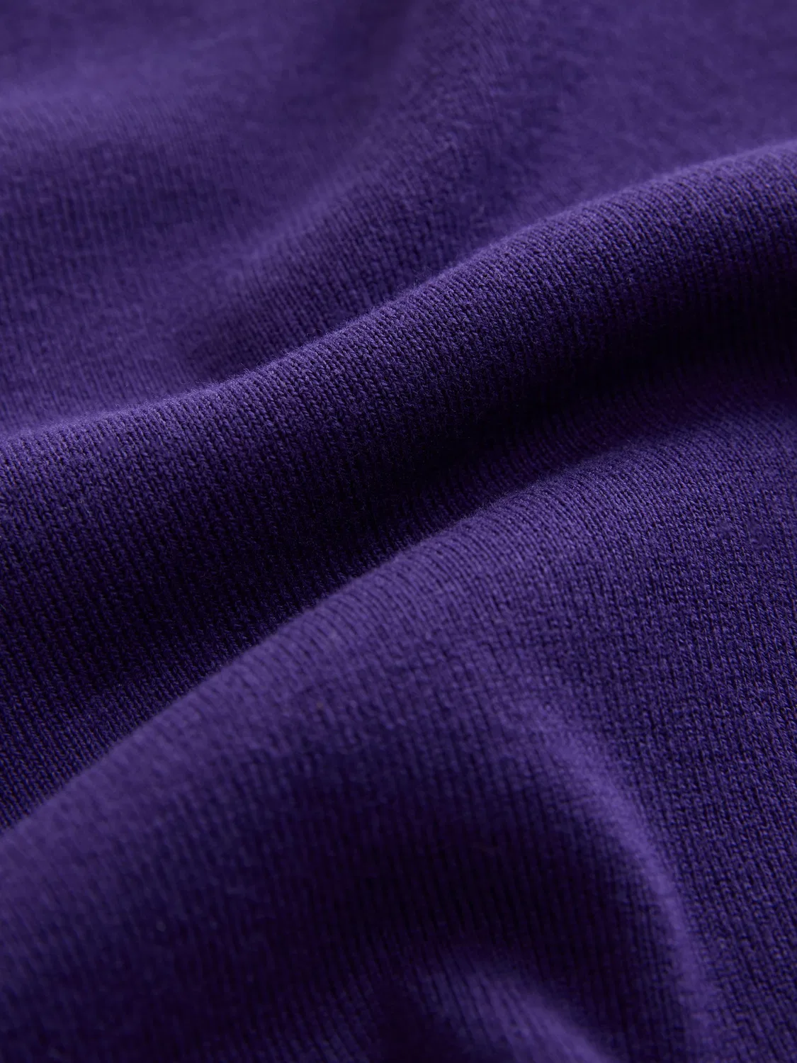Джемпер школьный с V-образным вырезом, вязаный Next, фиолетовый — фото 3