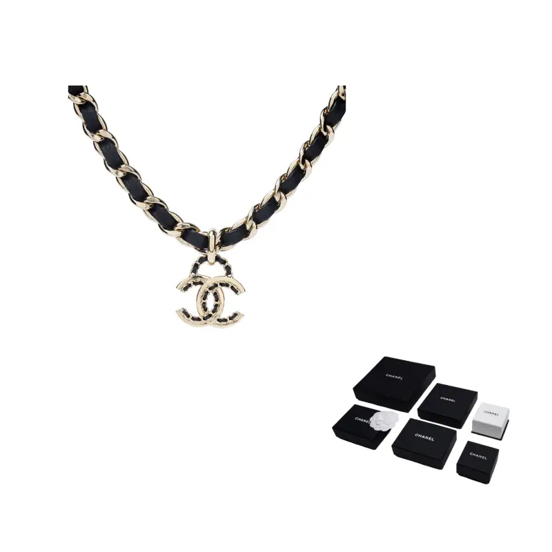 

Chanel Женские металлические золотой колье