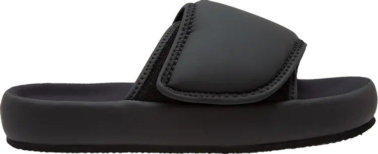 

Сандалии Yeezy Season 7 Nylon Slipper Graphite, черный