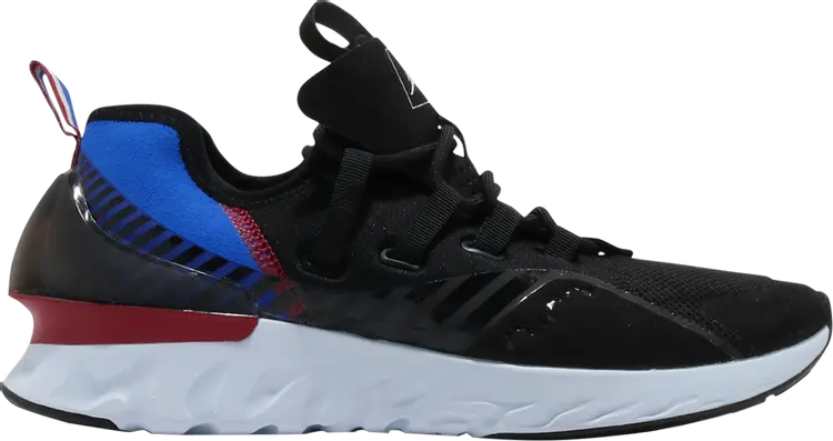 

Кроссовки Paris Saint-Germain x Jordan React Havoc SE Black Hyper Cobalt Red, черный