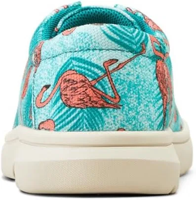 Детские туфли-лоферы для мальчиков Hilo Ariat, Flamingo Print — фото 2
