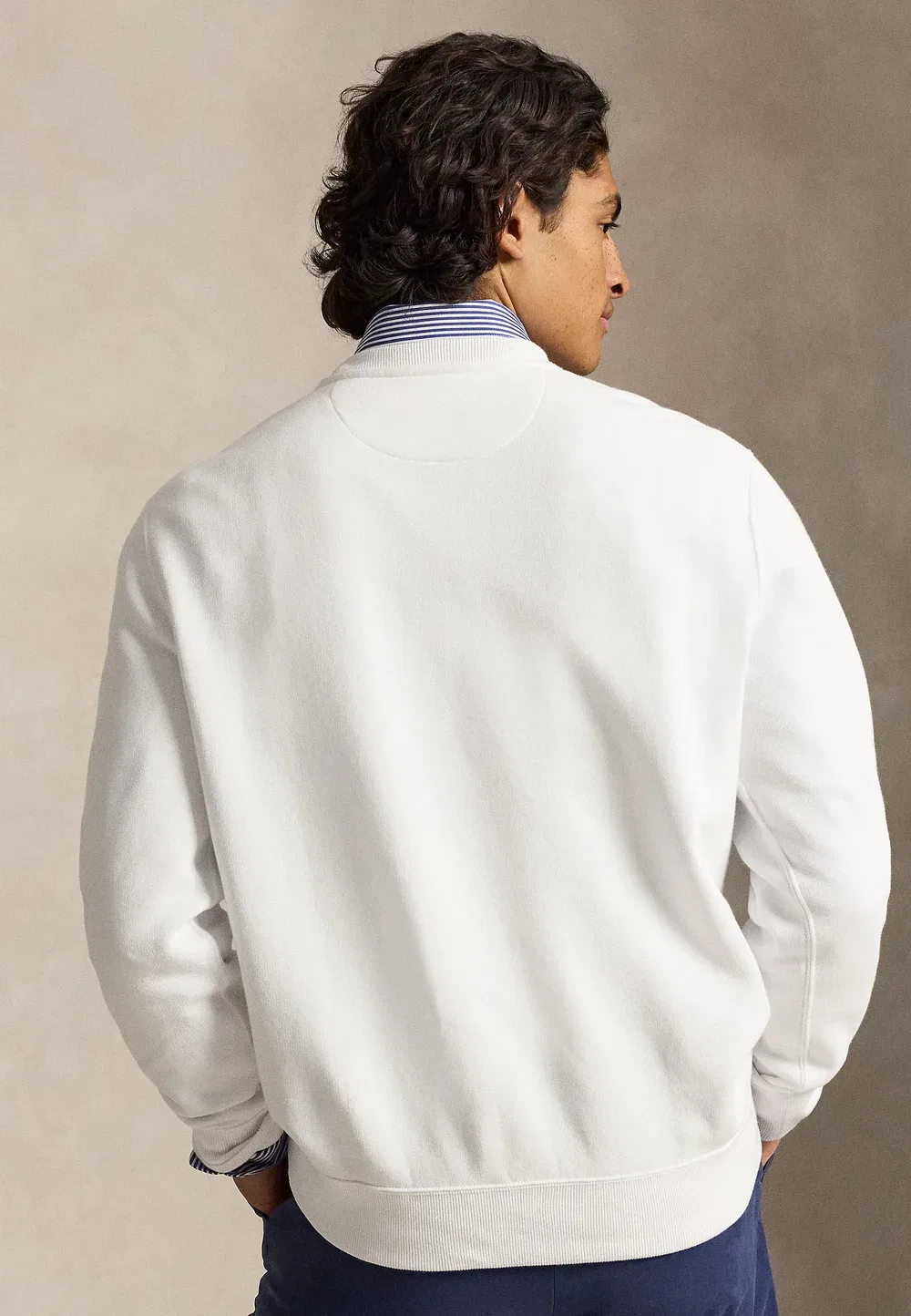 Вязаный свитер для Уимблдона Polo Ralph Lauren, White — фото 3