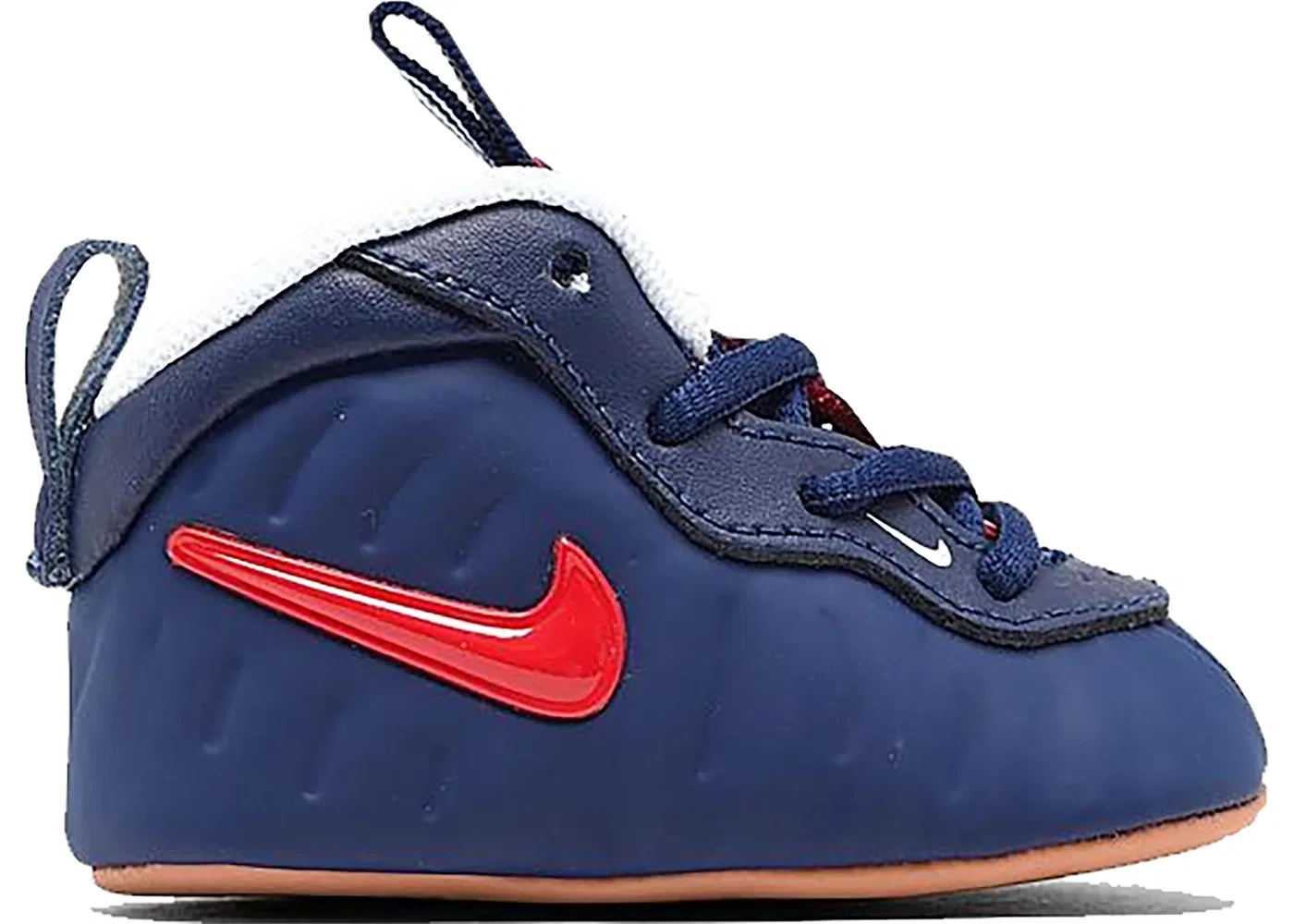 Детские кроссовки Lifestyle Nike Air Foamposite Pro Nike, Blue Void/Gum Light Brown-White-University Red