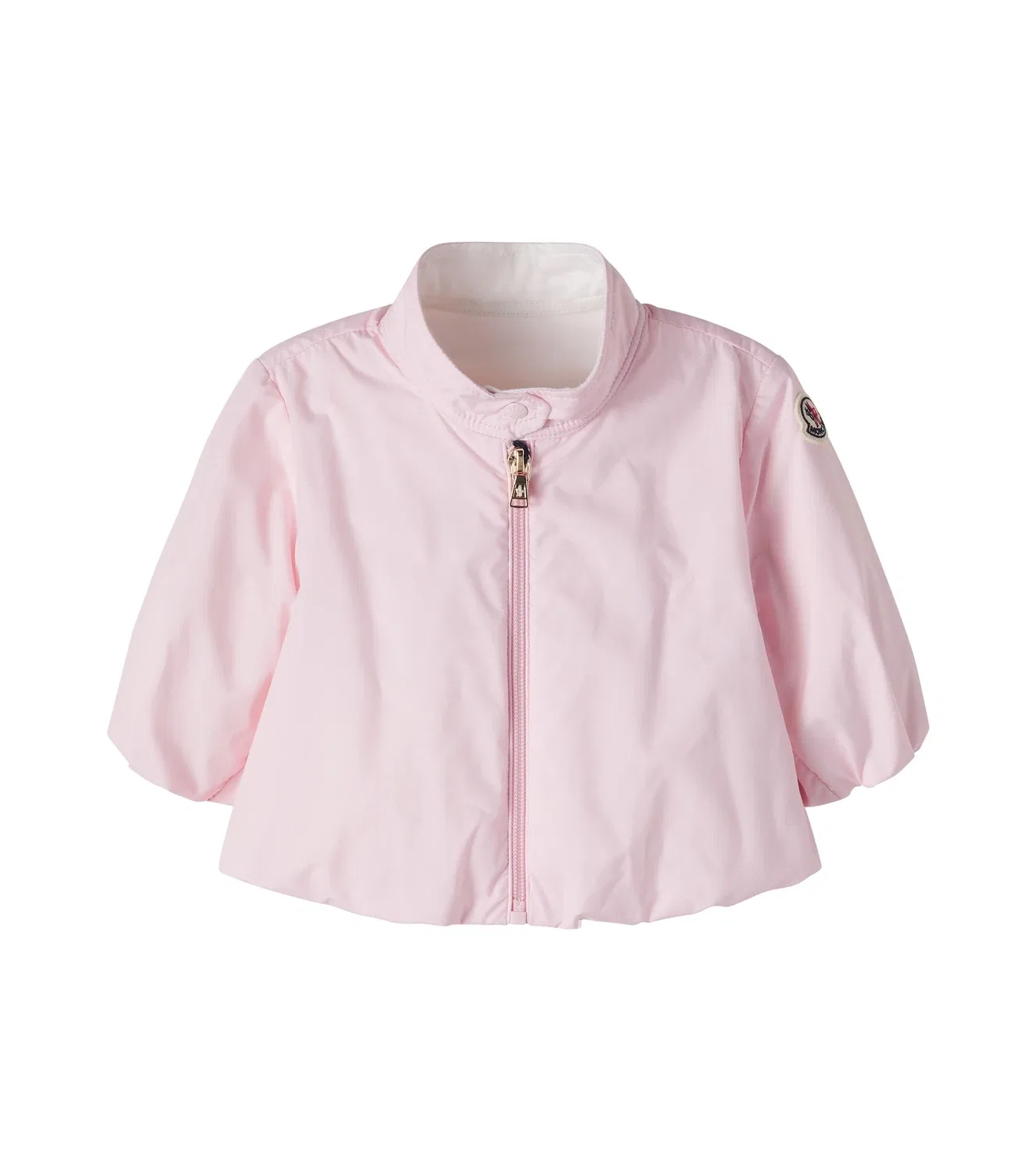 Легкая куртка с капюшоном Baby Luce Moncler Enfant, розовый