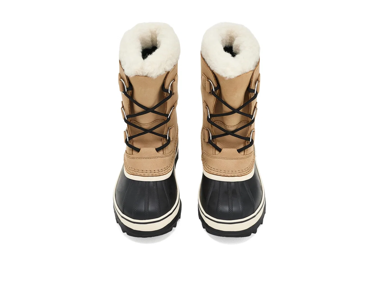 Водонепроницаемые ботинки Caribou (для детей постарше) Sorel Kids, Caribou Buff/Black — фото 3