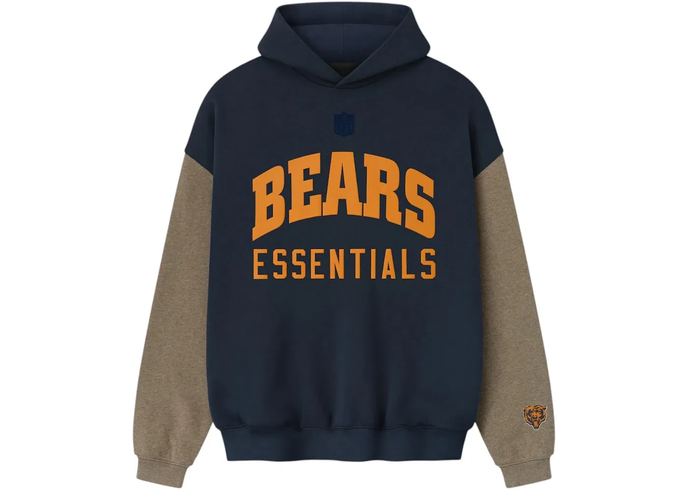 Мужской худи с принтом Bears Sport Fear of God, Dark Sapphire/Homestead Heather
