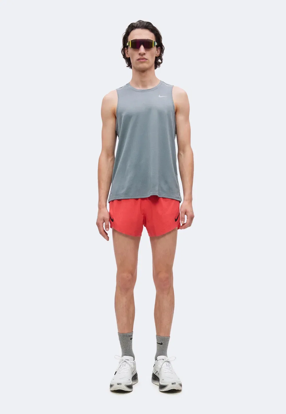 Топ-Майка Miler Nike Performance, Smoke Grey — фото 2