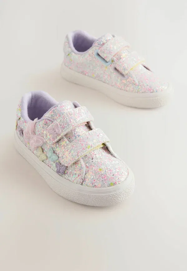 Ботинки на липучке Baby shoes Next multi pastel glitter — фото 2